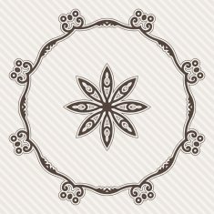 Filigree Flower Henna Pattern N10