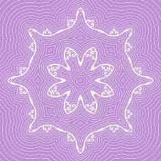 Filigree Flower Henna Pattern N13