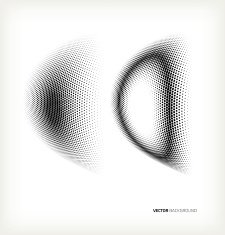 Vector halftone dots N28