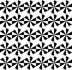 Black and white geometric seamless pattern abstract background N40