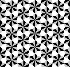 Black and white geometric seamless pattern abstract background N41