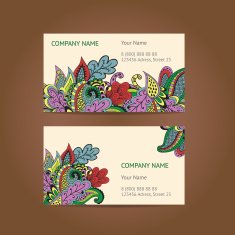 Set of 2 business cards