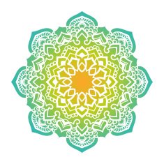 Vector mandala ornament N72