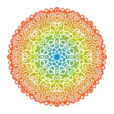 Vector mandala ornament N73
