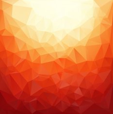 Orange Polygonal Mosaic Background Creative Design Templates
