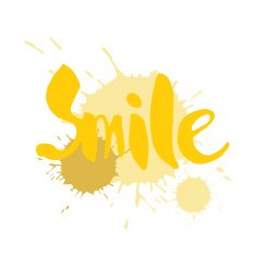 Smile inscription N2