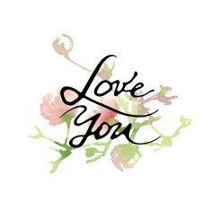 Calligraphy greeting card N15