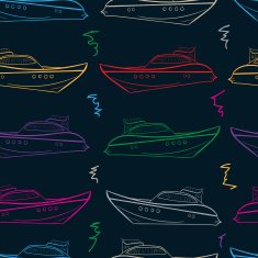 Seamless color yachts