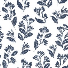 Tender and elegant vintage floral seamless pattern N3