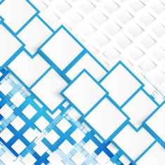 Vector blue squares Abstract background N16
