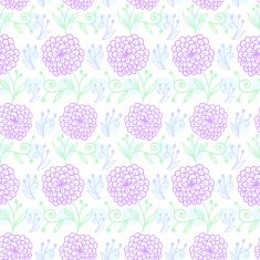 Flower pattern N107