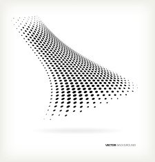 Vector halftone dots N35