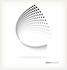 Vector halftone dots N36