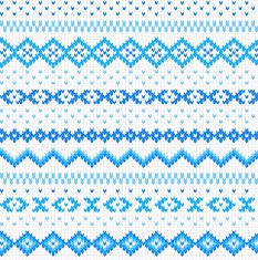 seamless blue and white knitted background N5