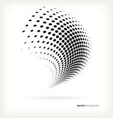 Vector halftone dots N37