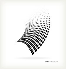 Vector halftone dots N38