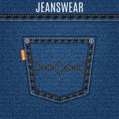 jeans blue texture with pocket denim background N2