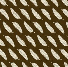 Ethnic pattern with Feathers N2