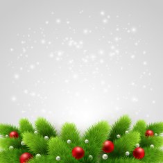 Christmas background Vector illustration N6