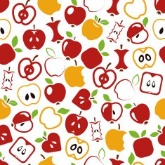 apple seamless pattern N2