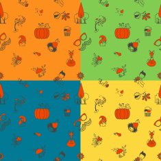 Autumn seamless pattern N59