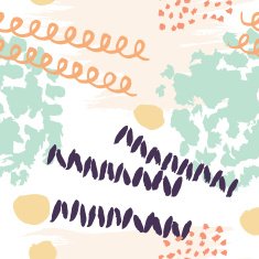 Pattern made with brush strokes