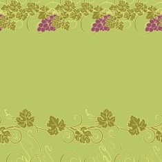 Seamless texture with vines and bunches of grapes N4