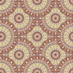 Mandala Round Ornament Pattern N13