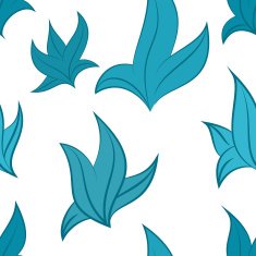 Vector pattern of leaves N19