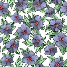 Seamless Floral Pattern N1169