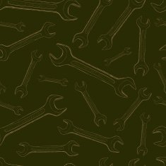Seamless contours of wrenches