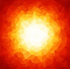 Orange Polygonal Mosaic Background Creative Design Templates N3