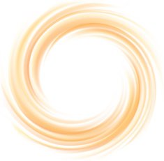 Vector light orange background of swirling texture