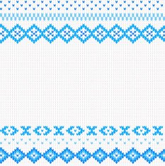 seamless blue and white knitted background N6
