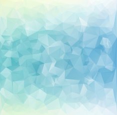 Blue White Polygonal Mosaic Background N7