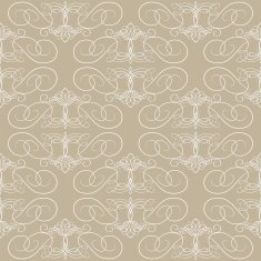 Seamless calligraphical pattern N5
