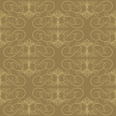Seamless calligraphical pattern N6