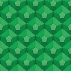 Emerald seamless texture Gem background Vector Green ornament