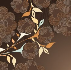 Floral abstract background N49