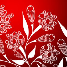 Floral abstract background N52