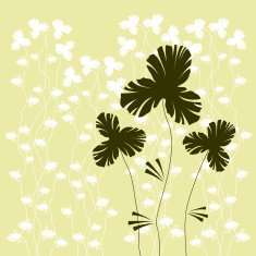 Floral background N737
