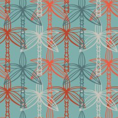 Seamless pattern with palm trees N11