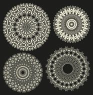 Floral Ornament Pattern N15