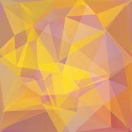 abstract background consisting of triangles yellow orange colors