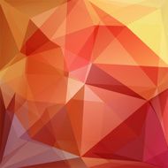 abstract background consisting of yellow orange triangles N4