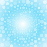 blue background of small white circles