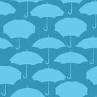 Seamless pattern with umbrellas for background design N2
