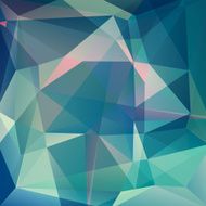 abstract background consisting of blue green triangles N3