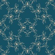 Seamless with vintage pattern N7