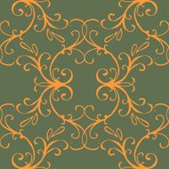Seamless with vintage pattern N10